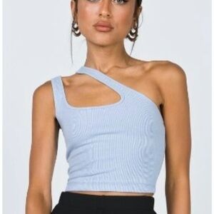 Princess Polly Tiffany Top Blue